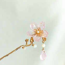 桜　かんざし　ヘアアクセサリー　簪　髪飾り　 2枚目の画像