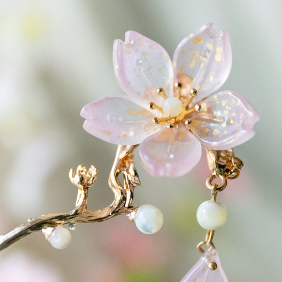 桜　かんざし　ヘアアクセサリー　簪　髪飾り　 9枚目の画像