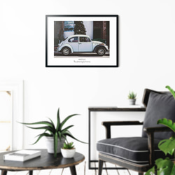 -Volkswagen Beetle- フォルクスワーゲン ビートル⋆ヴィークル インテリアポスター【020】 3枚目の画像