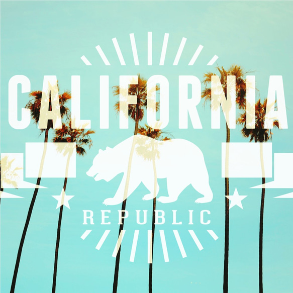 -CALIFORNIA REPUBLIC- カリフォルニア リパブリック⋆カリフォルニア インテリアポスター【105】 6枚目の画像