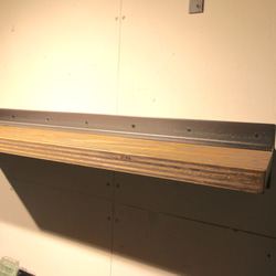 アイアンウォールシェルフ ハウストンＳＲシリーズ 棚板セット[sr4s]セミオーダー 壁固定タイプ 2枚目の画像
