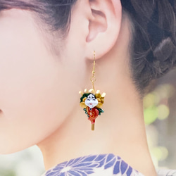 熊手ピアス ピアス（フック・チェーン） エイチブンノアイ 通販