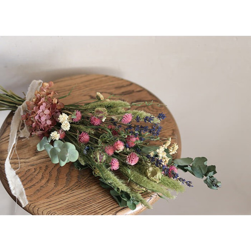 Sサイズ】ミナヅキのブーケ ＊シックで大人なアンティークピンク