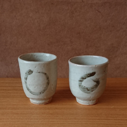 湯呑み茶碗 鉄絵 006 湯呑み ひろまる 通販 8701812｜Creema