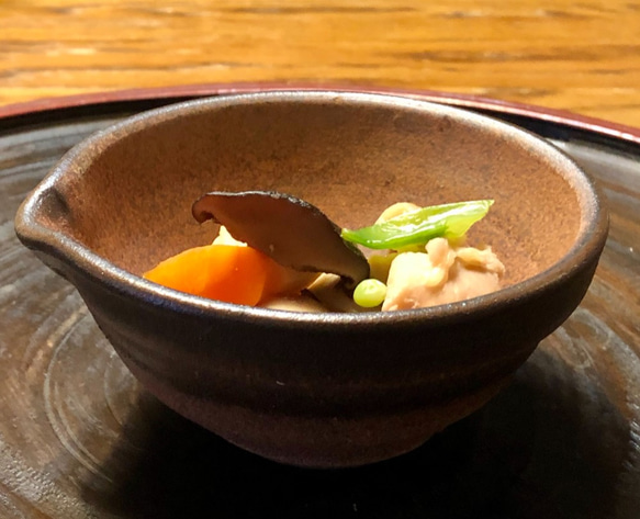 焼き〆片口小鉢　004　焼き締め 1枚目の画像