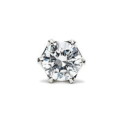 0.1ct×2 サステナブルダイヤモンド スタッドピアス 2枚目の画像