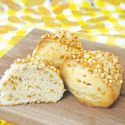 【生クリーム仕込みのしっとりスコーン】ピーナッツバタースコーン ３個セット 3枚目の画像