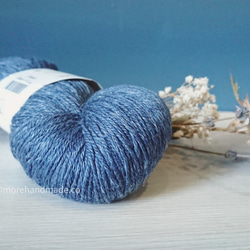 amirisu Parade 日本手染線 (藕粉) 絞紗 京都 手織 毛線 hand-dyed yarn 第2張的照片