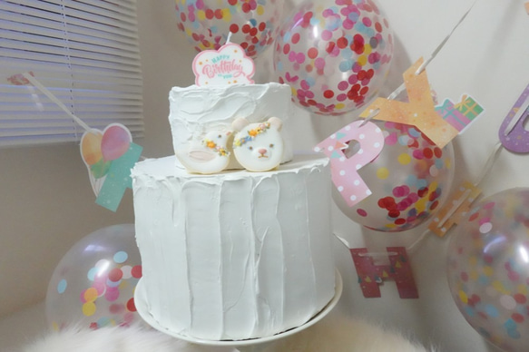 フェイクケーキ/クレイケーキ　wedding/birthday撮影・飾り用ケーキ "タイプH" 10枚目の画像