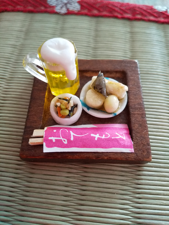 ミニチュアフード（おでんでちょい飲み) その他インテリア雑貨  