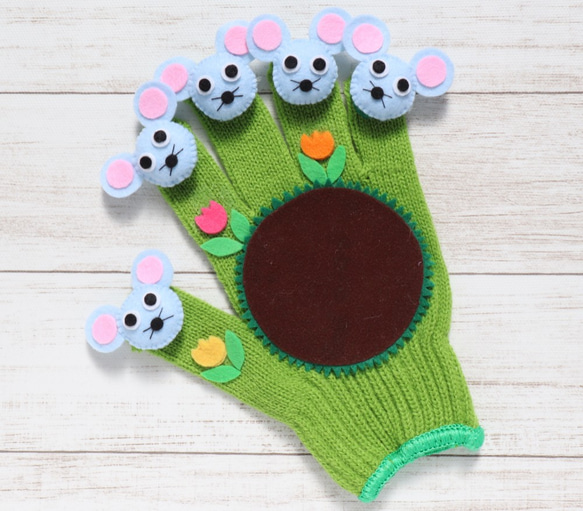 手袋シアター　「いっぴきののねずみ」 3枚目の画像