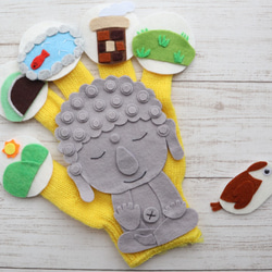 手袋シアター　「奈良の大仏さん」 4枚目の画像