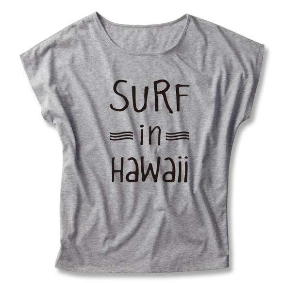 SURF in HAWAII ドルマンTシャツ 2枚目の画像