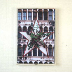 コラージュ　「エトアル・ヴォワイヤジャーズ」　011  サン・マルコ広場の建物 1枚目の画像