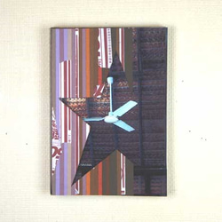 コラージュ　「エトアル・ヴォワイヤジャーズ」　064  タヒチの扇風機 2枚目の画像
