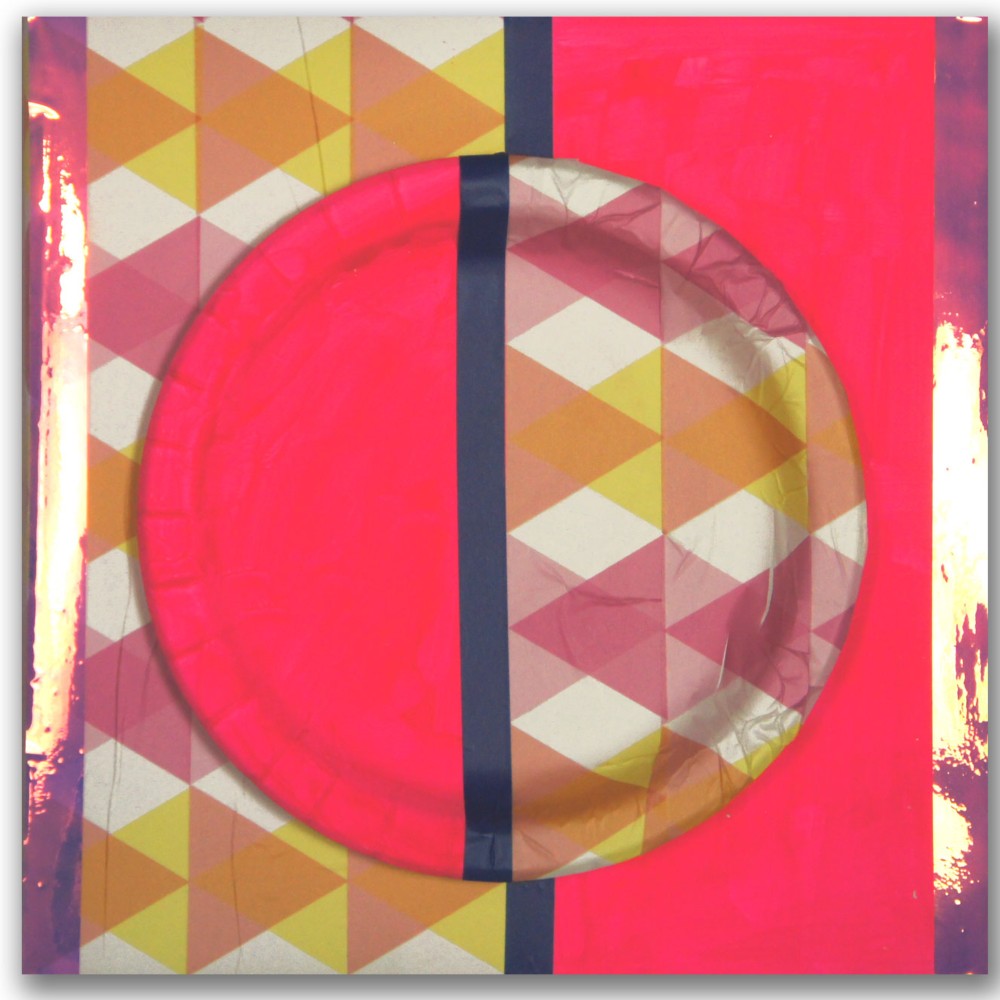 ペーパー　プレート　ペインティング　no.15