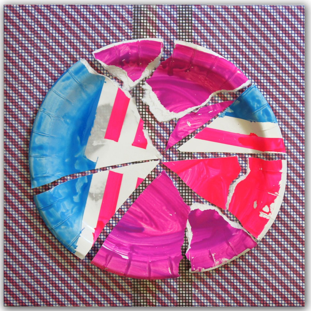 ペーパー　プレート　ペインティング　no.20