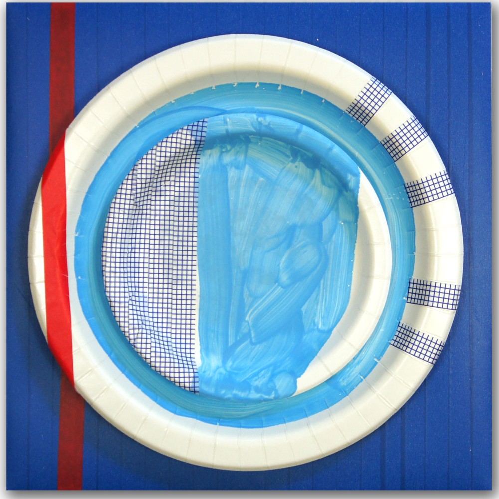 ペーパー　プレート　ペインティング　no.36