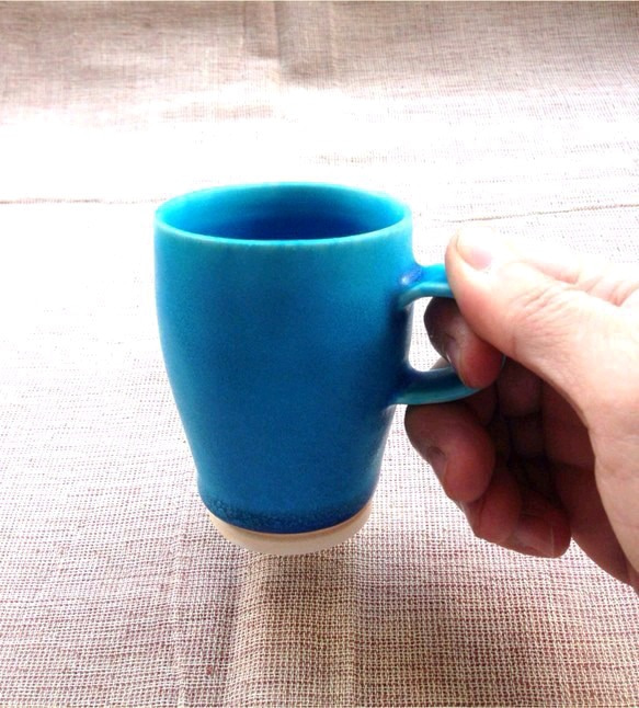コーヒーカップ/ブルー（A) 4枚目の画像