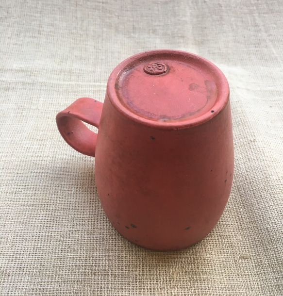 コーヒーカップ （赤 B） 2枚目の画像