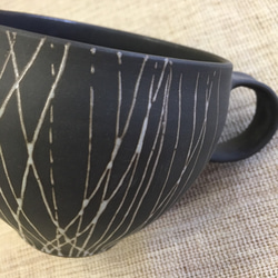コーヒーカップ ＊線紋＊ 2枚目の画像