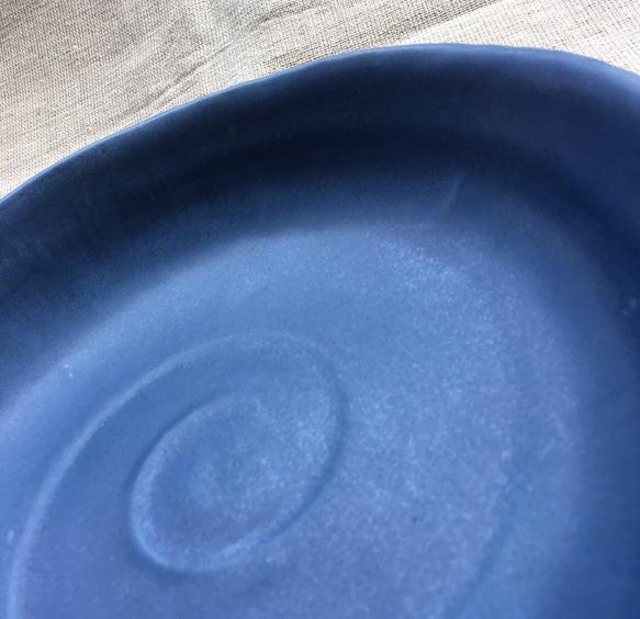 カレー皿 青空マット 4枚目の画像