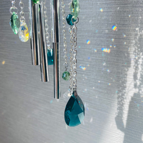 幸運を運ぶ《Windbell サンキャッチャー》スワロフスキー 健康運up