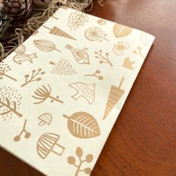 クリスマスカード/森のリース 6枚目の画像