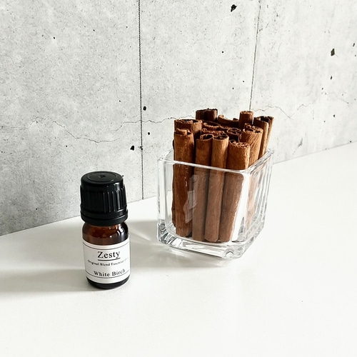アロマセット【ブレンド精油（Zesty）とシナモンポプリのセット