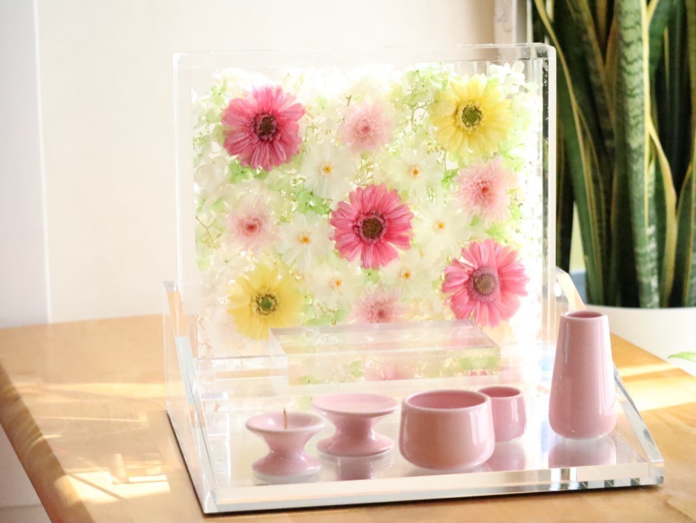 フラワーベッド  ペット仏壇 ステージ仏壇 送料無料！