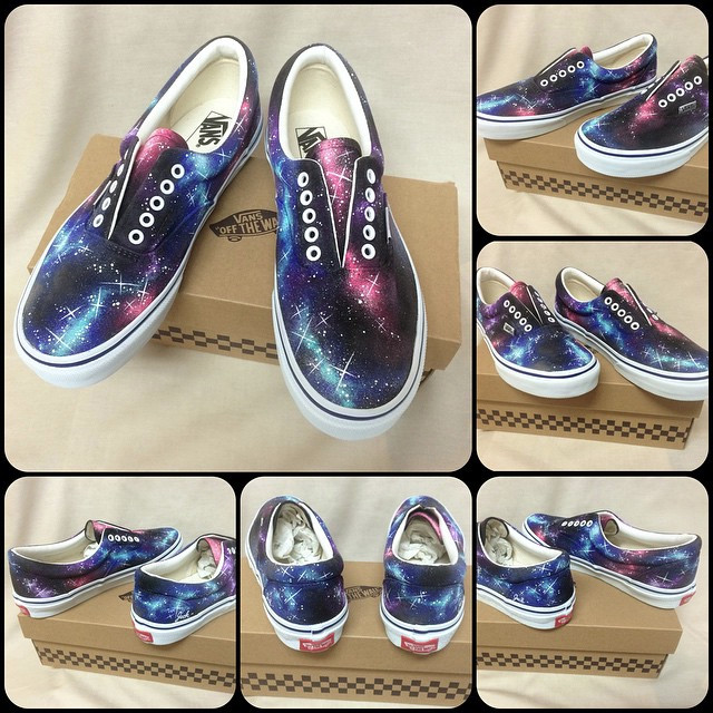 VANS／Galaxy Paint Shoes（受注生産）