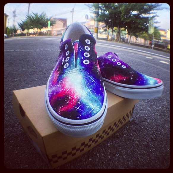 VANS／Galaxy Paint Shoes（受注生産） 1枚目の画像