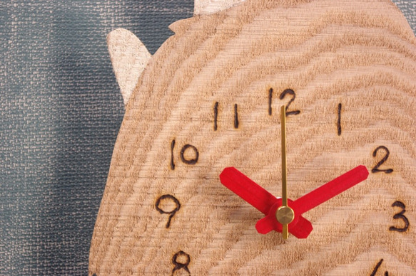 【再販】ハリネズミの時計Ｓ　壁掛け時計　置き時計 7枚目の画像
