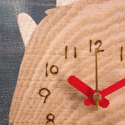 【再販】ハリネズミの時計Ｍ　壁掛け時計　置き時計 7枚目の画像