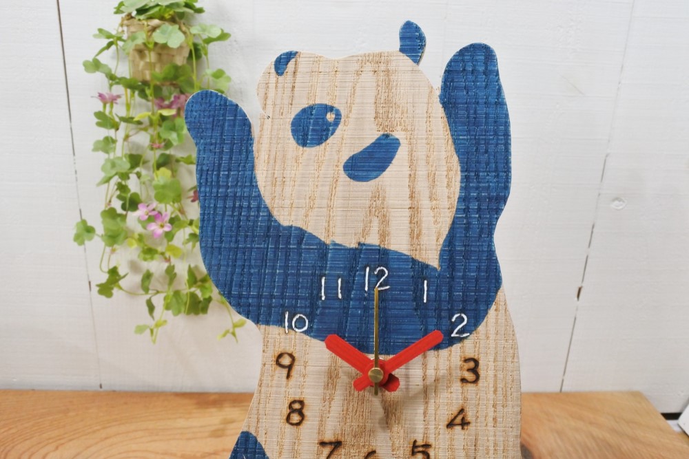 【再販】パンダの時計　大
