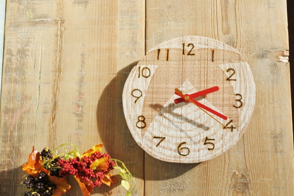 パン・ド・カンパーニュの時計 壁掛け時計 田舎パン 掛け時計