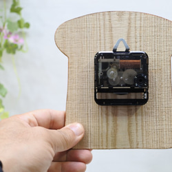 【Atsuko Noirld様の専用ページ】トーストの時計　食パン 5枚目の画像