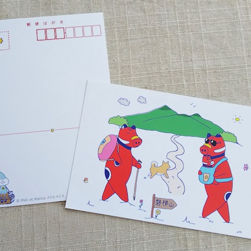 赤べこ&小法師おばけの創作作品☆F3サイズ 赤べこ&小法師おばけの創作作品☆F3サイズ 絵画