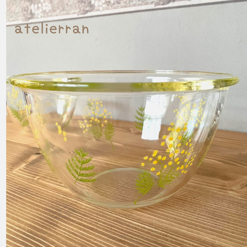 耐熱ガラスボウル（ミモザ）2200ml お椀・ボウル・鉢 アトリエ蘭 通販