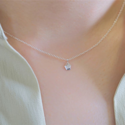 lítið fimmtungur necklace B 変形五角形　ネックレス　シルバー 6枚目の画像