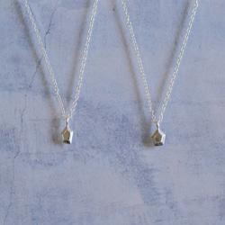 lítið fimmtungur necklace B 変形五角形　ネックレス　シルバー 7枚目の画像