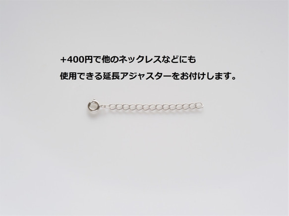 lítið fimmtungur necklace B 変形五角形　ネックレス　シルバー 10枚目の画像