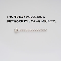 lítið fimmtungur necklace A：変形五角形　ネックレス　シルバー 10枚目の画像