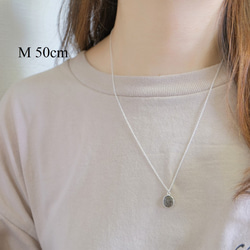 Tourmaline in quartz necklace：トルマリンインクオーツネックレスsilver925　シルバー 10枚目の画像