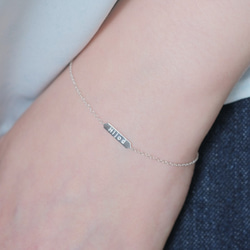 silver925✶hljóð bracelet：ブレスレット　シルバー 2枚目の画像