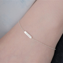 silver925✶hljóð bracelet：ブレスレット　シルバー 1枚目の画像