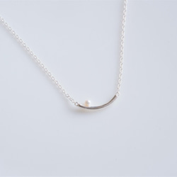 lítið perla  necklace：ベビーパールネックレス　silver925　シルバー 3枚目の画像