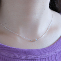 lítið perla  necklace：ベビーパールネックレス　silver925　シルバー 7枚目の画像