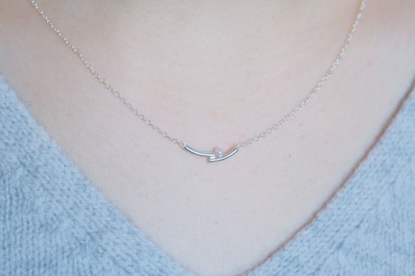 lítið perla necklace2：ベビーパールネックレス　silver925　シルバー 7枚目の画像