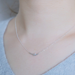 lítið perla necklace2：ベビーパールネックレス　silver925　シルバー 8枚目の画像